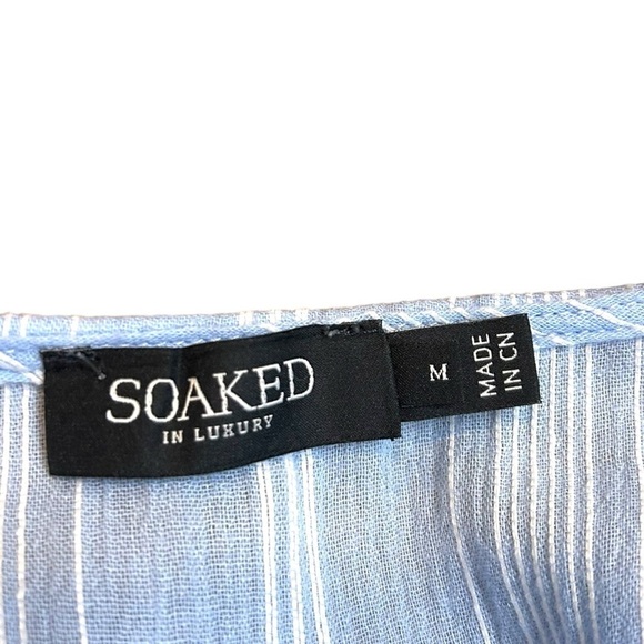 SOAKED In Luxury Striped Maxi Dress - Picture 7 of 10